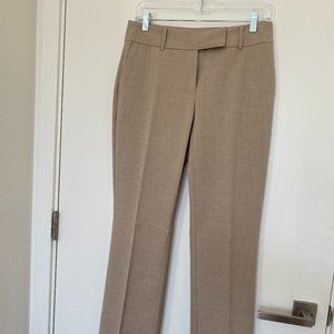 Ann Taylor Factory Khaki Suit Pants